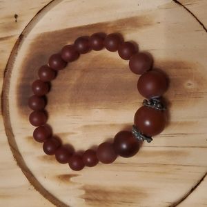 Red agate bracelet